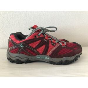 Merrell Women Grassbow Air J32774 Red Hiking Performance Shoes Sneakers Size 6